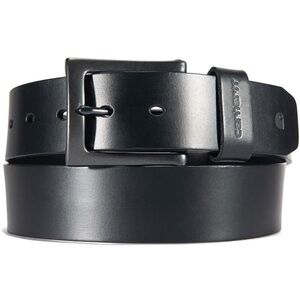 NWT Carhartt Men's Burnished Leather Box Buckle Belt